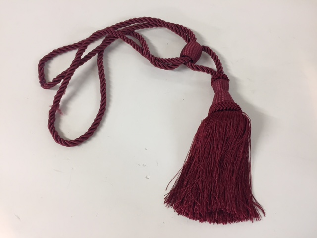 TASSEL, Curtain Tassle - Medium Maroon